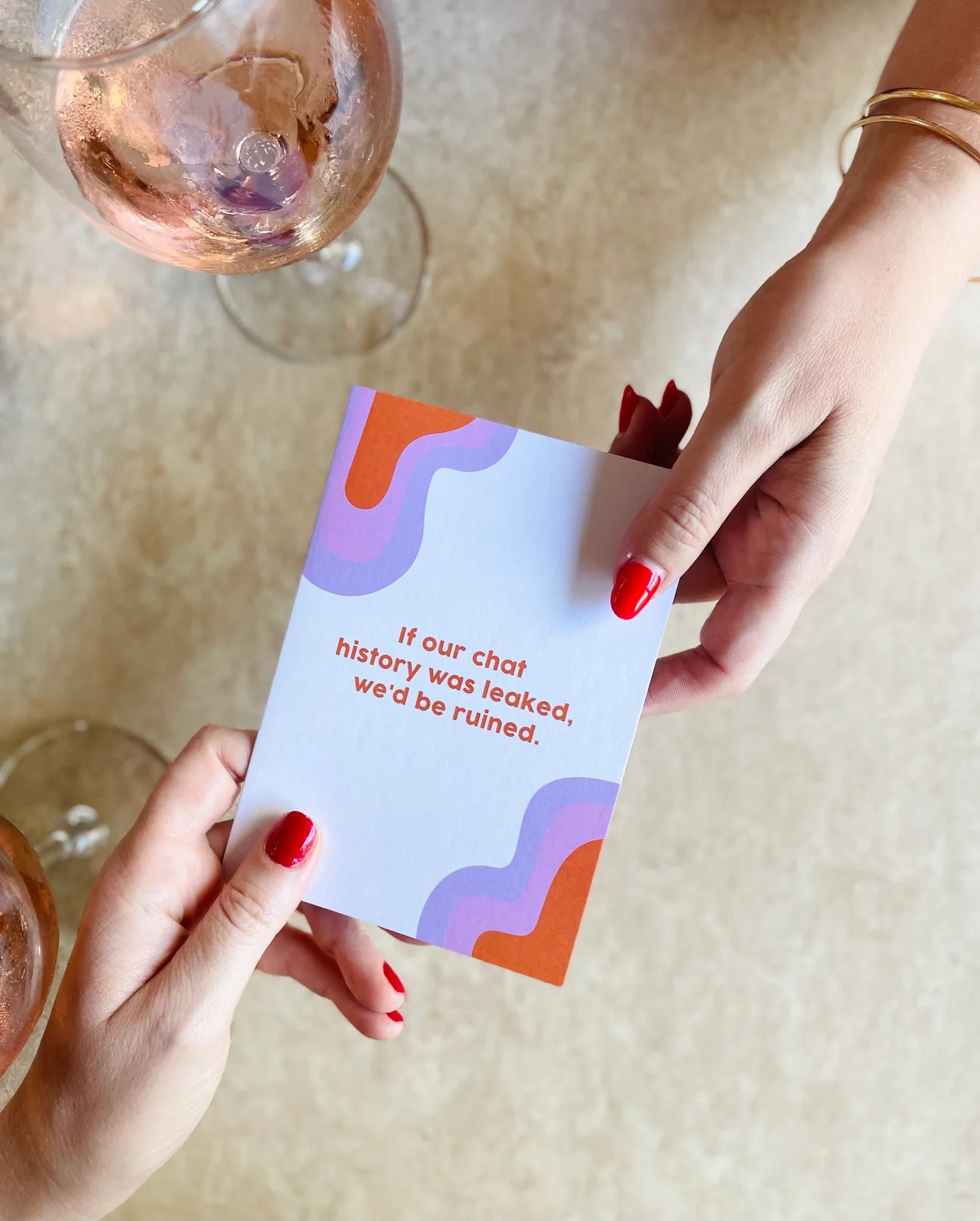 If Our Chat History Card