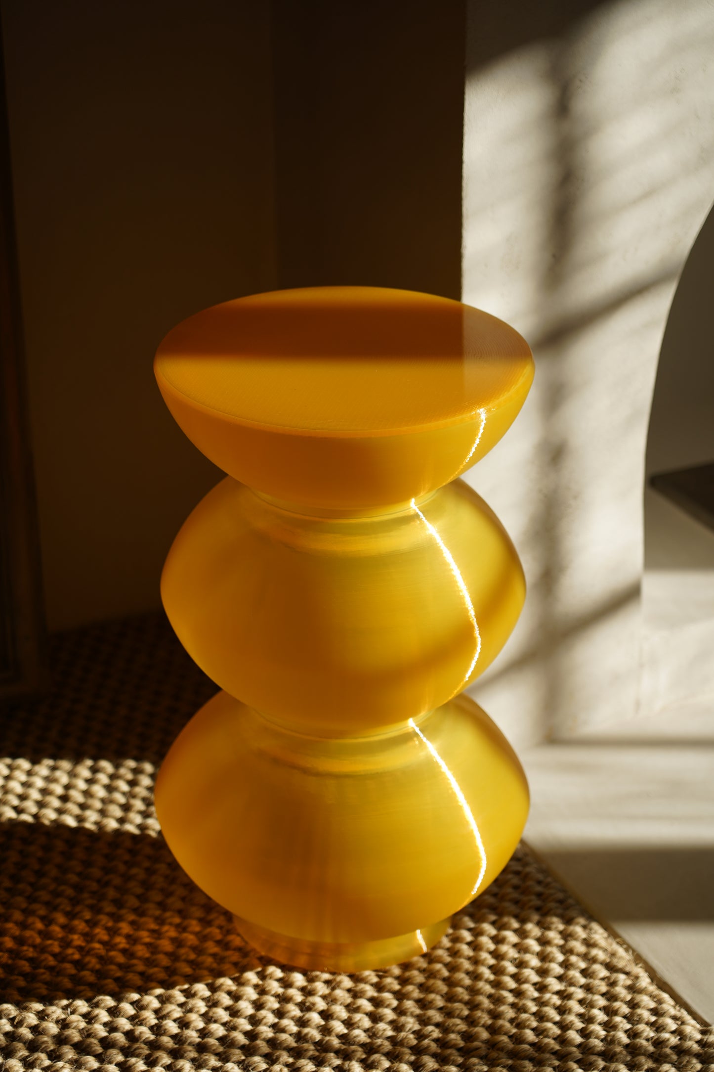 Bubble Side Table Limoncello