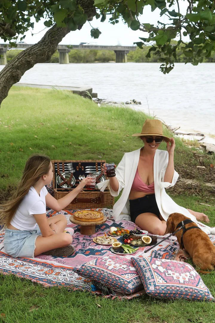 Strawberry Fields Throw Picnic Rug