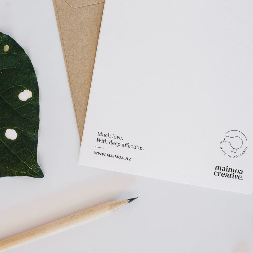 Aroha Nui Greeting Card