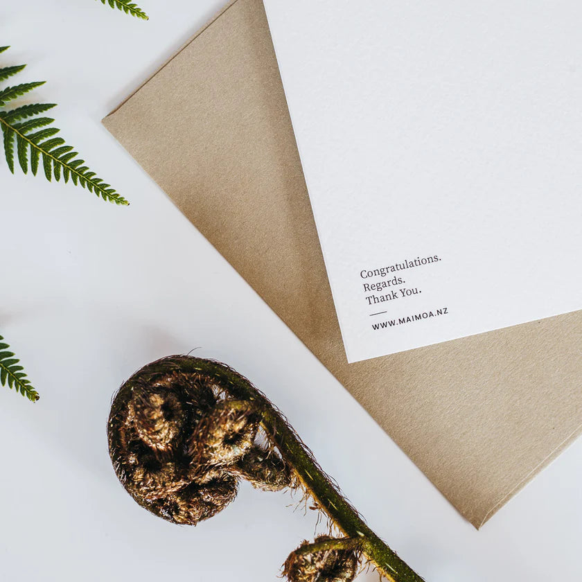 Ngā mihi Greeting Card
