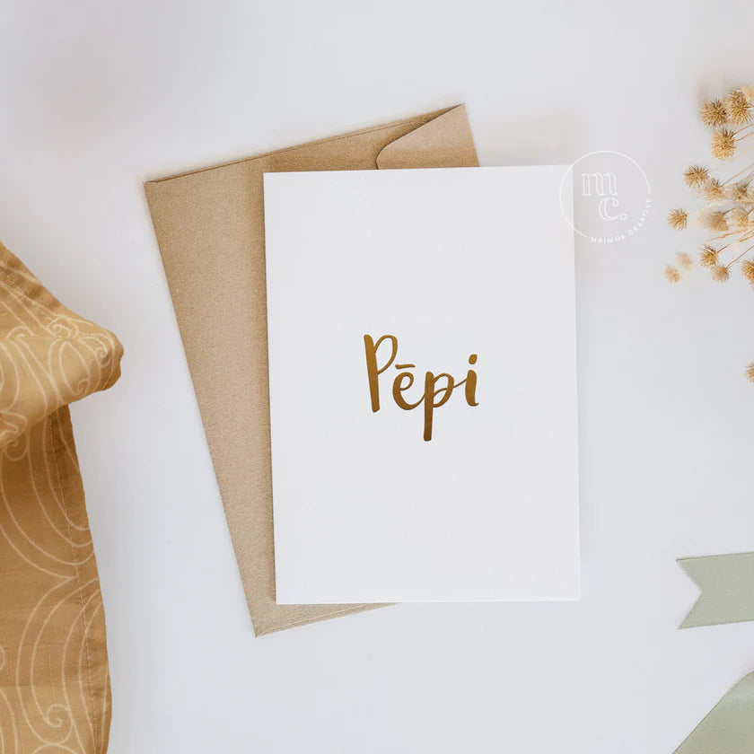 Pēpi Baby Card