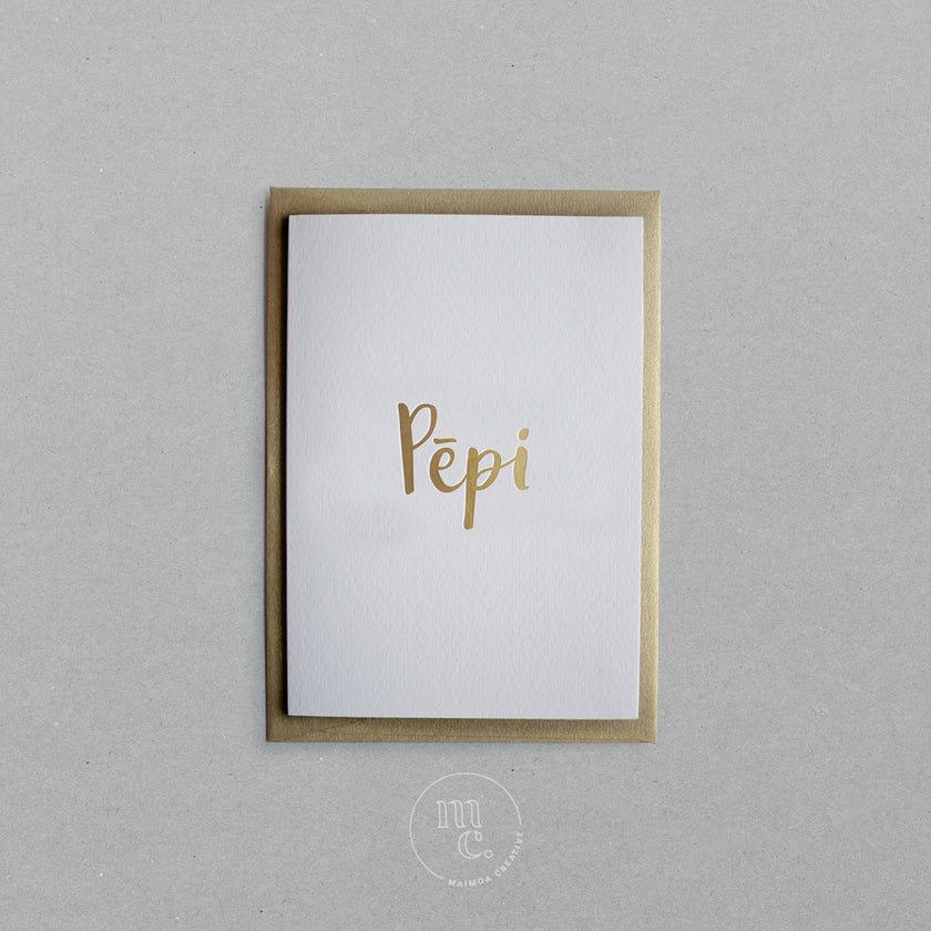 Pēpi Baby Card