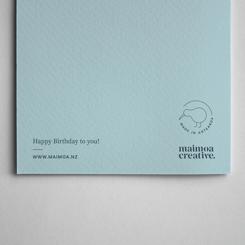Rā whānau ki a koe! Happy Birthday to you! Card