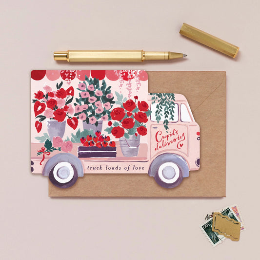 Truck Load of Love Card