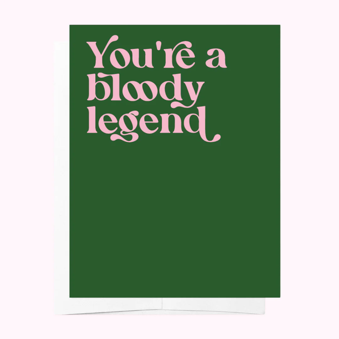 Bloody Legend Card