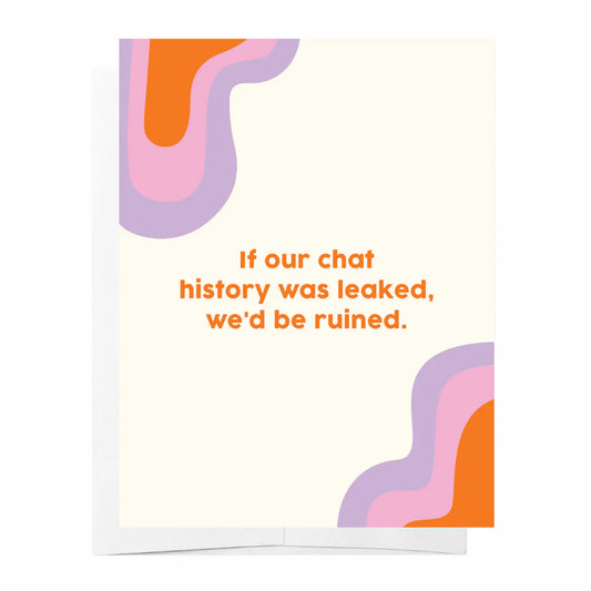 If Our Chat History Card