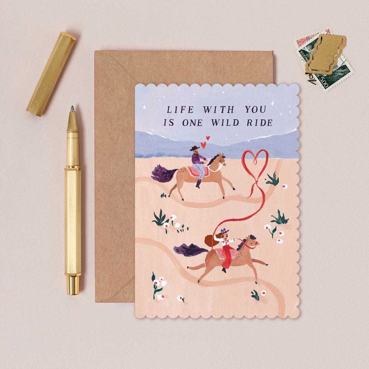 Life is a Wild Ride With You Card