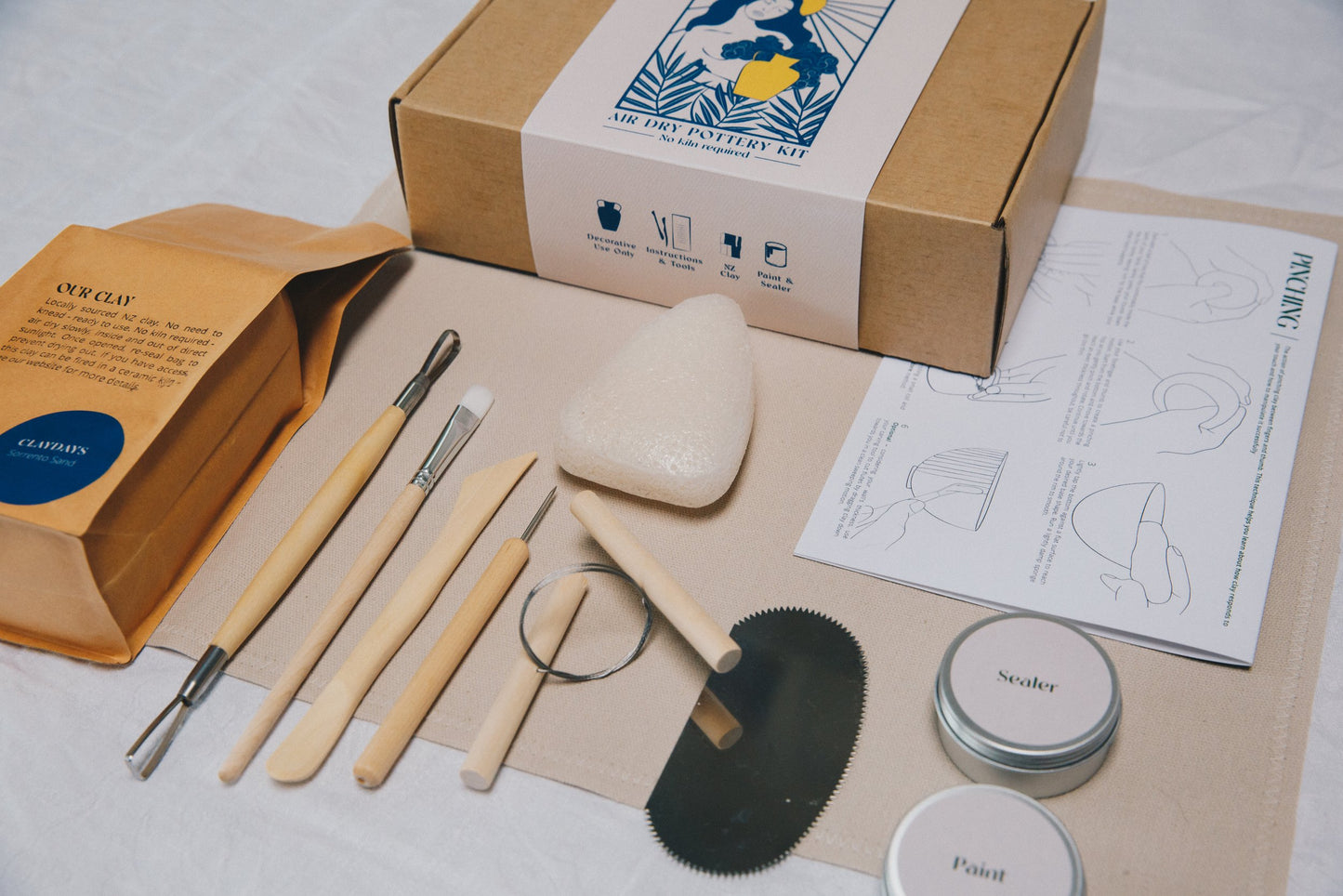 Pottery Kit Sorrento Sand | Claydays