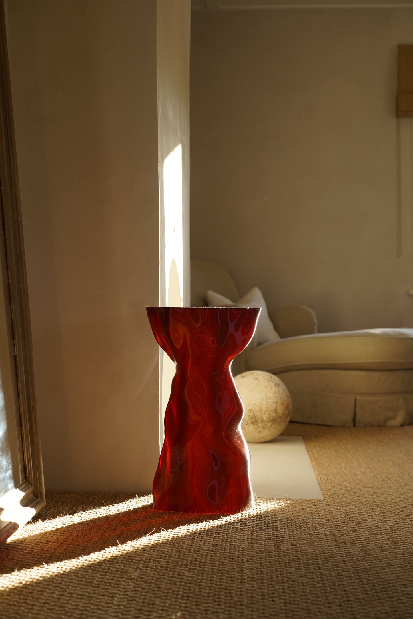 Noise Side Table Amber Glow