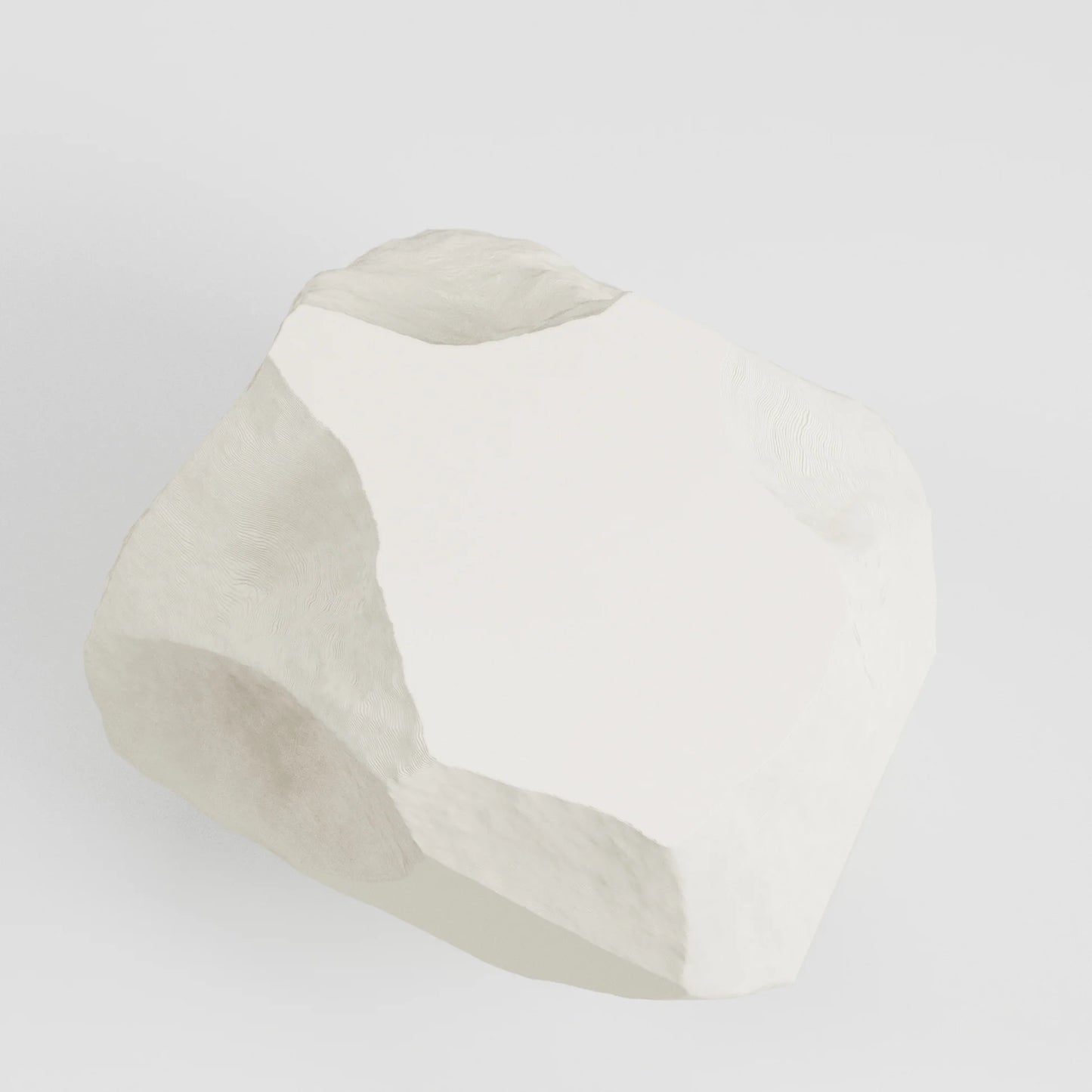 Rock Side Table Eggshell