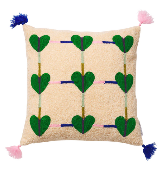 Parnell Soutache Cushion | Sage and Clare