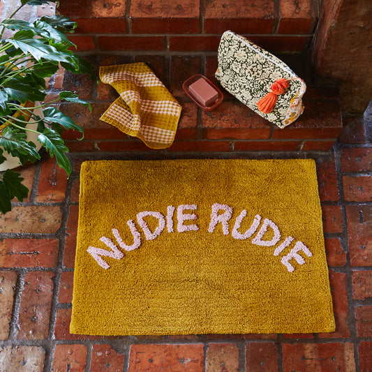 Nudie Rudie Bath Mat Pear | Sage and Clare