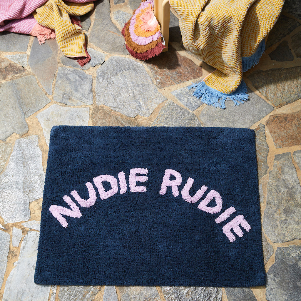 Nudie Rudie Bath Mat Denim
