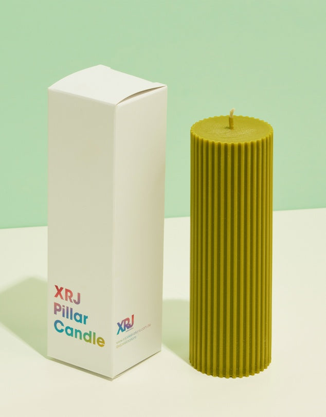 Pillar Olive Candle | XRJ Celebrations