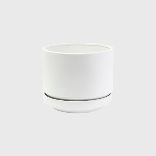 Large Zurich Planter White | Potted
