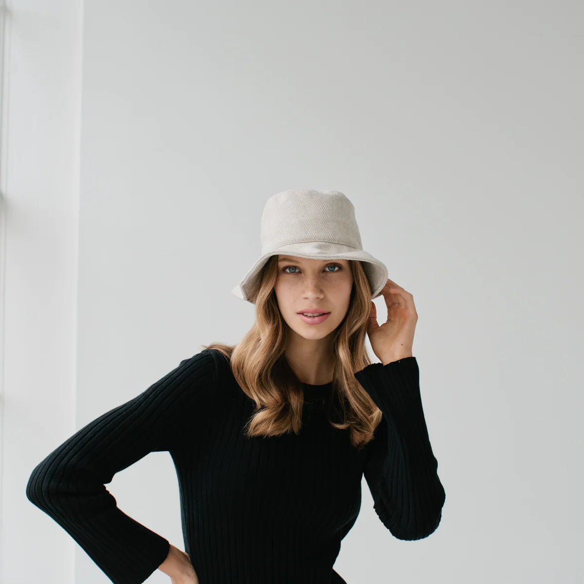 Wool Love Bucket Hat Oat | SOPHIE