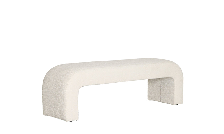 The Frankie Boucle Bench