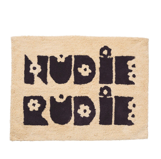 Nudie Rudie Bath Mat Macadamia