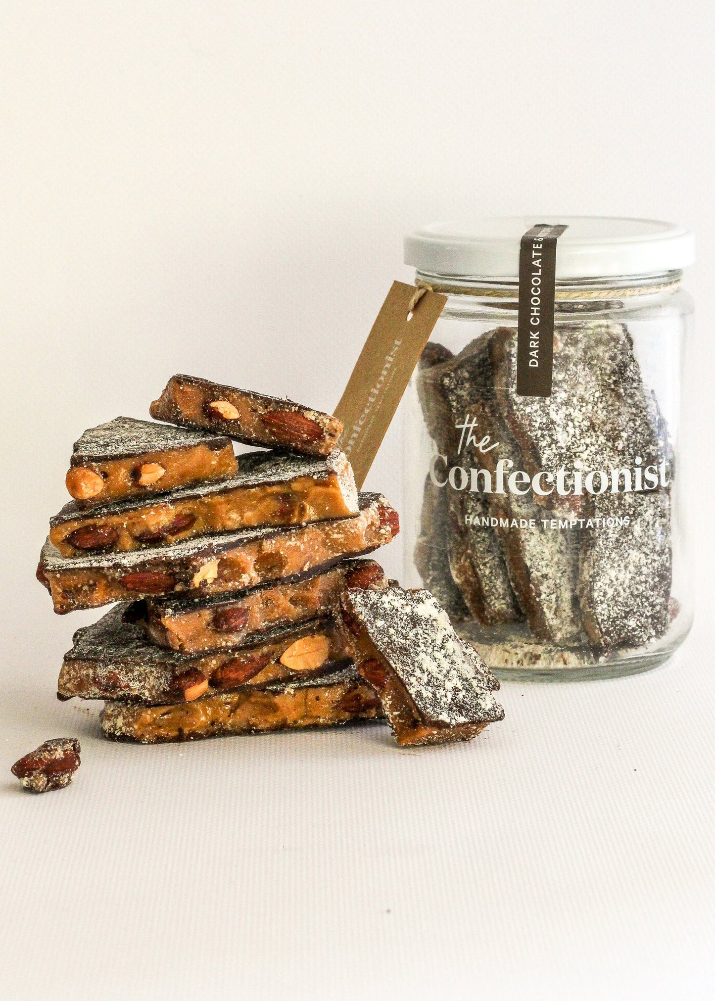Dark Chocolate & Almond Toffee | The Confectionist