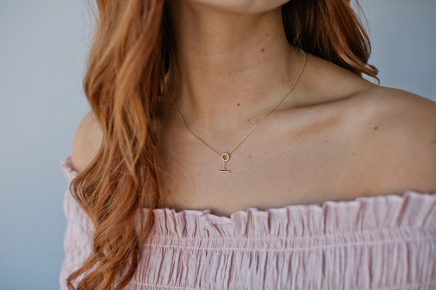 Threaded Bar Necklace | SOPHIE